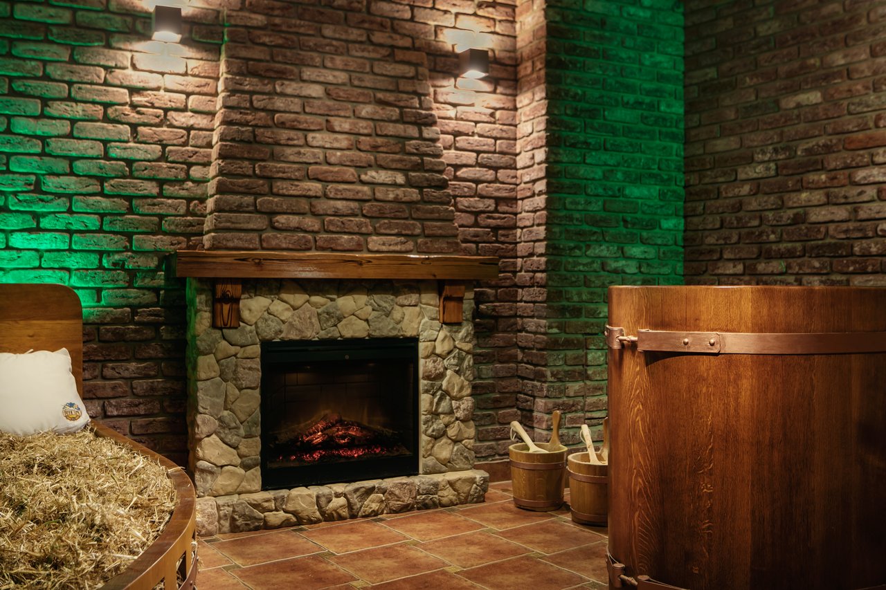 Original Beer Spa Prague Fire Place   kopie