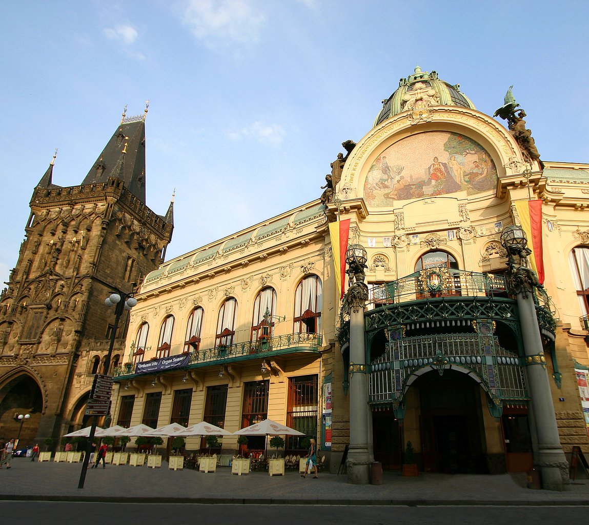 4 cafe municipal prague czech republic czechia